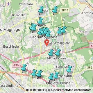Mappa Via Mascagni, 21054 Fagnano Olona VA, Italia (2.1695)