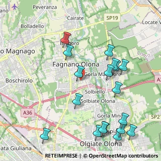 Mappa Via Friuli, 21054 Fagnano Olona VA, Italia (2.46889)