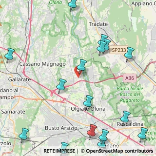 Mappa Via Mascagni, 21054 Fagnano Olona VA, Italia (6.07313)
