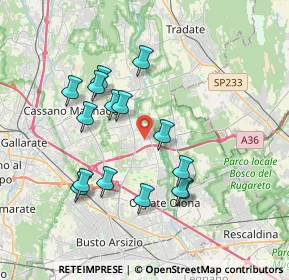 Mappa Via Mascagni, 21054 Fagnano Olona VA, Italia (3.45133)