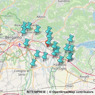 Mappa Via Butonia, 24060 Carobbio degli Angeli BG, Italia (6.564)