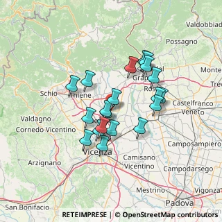 Mappa Piazza vi, 36066 Sandrigo VI, Italia (11.1925)