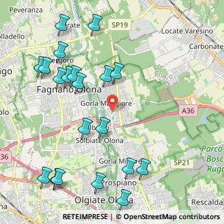 Mappa Via Caduti del Lavoro, 21050 Gorla Maggiore VA, Italia (2.588)