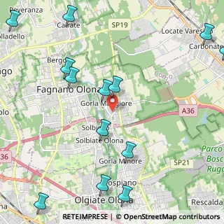 Mappa Via Caduti del Lavoro, 21050 Gorla Maggiore VA, Italia (2.90308)
