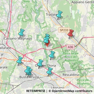 Mappa Via Caduti del Lavoro, 21050 Gorla Maggiore VA, Italia (4.31091)
