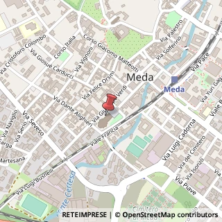 Mappa Piazza della Chiesa, 9, 20821 Meda, Monza e Brianza (Lombardia)