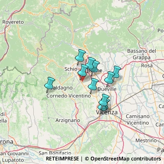 Mappa , 36034 Malo VI, Italia (9.80091)