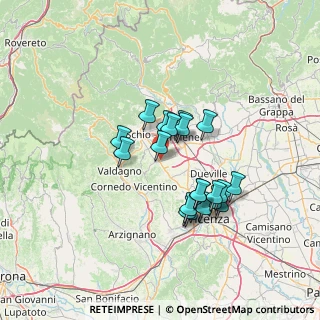 Mappa , 36034 Malo VI, Italia (11.2175)