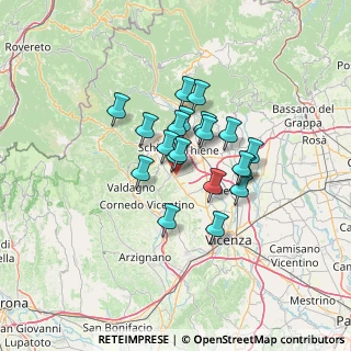 Mappa , 36034 Malo VI, Italia (9.3625)