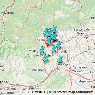 Mappa , 36034 Malo VI, Italia (7.24308)