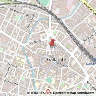 Mappa Piazza Giuseppe Garibaldi, 9, 21013 Gallarate, Varese (Lombardia)