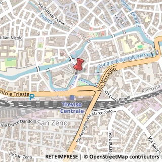 Mappa Via Roma, 20, 31100 Treviso, Treviso (Veneto)