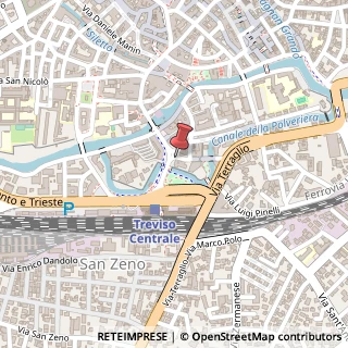 Mappa Via Roma, 5, 31100 Treviso, Treviso (Veneto)