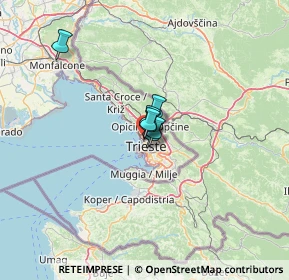 Mappa Via Udine, 34135 Trieste TS, Italia (29.35)