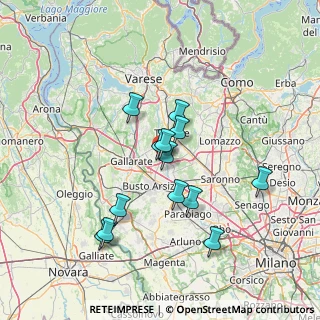 Mappa Via Cinque Giornate, 21054 Fagnano Olona VA, Italia (12.14846)