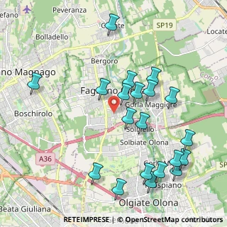 Mappa Via Cinque Giornate, 21054 Olgiate Olona VA, Italia (2.2145)