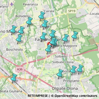 Mappa Via Cinque Giornate, 21054 Olgiate Olona VA, Italia (2.10235)