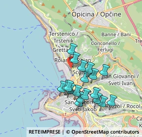 Mappa Via Giovanni Boccaccio, 34135 Trieste TS, Italia (1.66947)