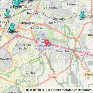 Mappa Via Lombardia, 24052 Azzano San Paolo BG, Italia (4.31818)