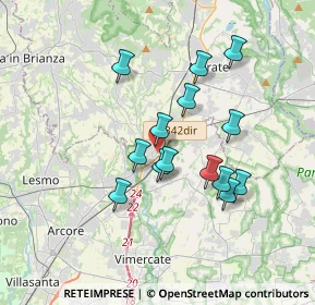 Mappa Via Isonzo, 23871 Lomagna LC, Italia (3.03214)
