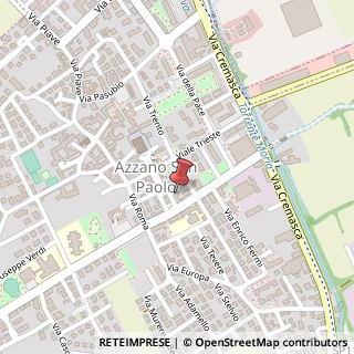 Mappa Piazza IV Novembre, 22, 24052 Azzano San Paolo, Bergamo (Lombardia)
