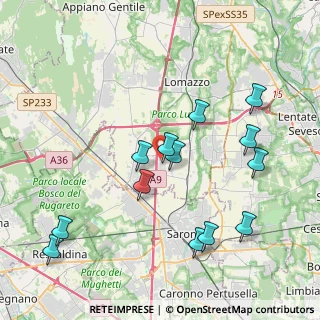 Mappa Via Isonzo, 22078 Turate CO, Italia (4.23769)