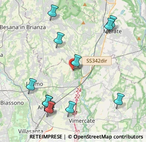 Mappa Via Manara, 20865 Usmate Velate MB, Italia (4.82538)