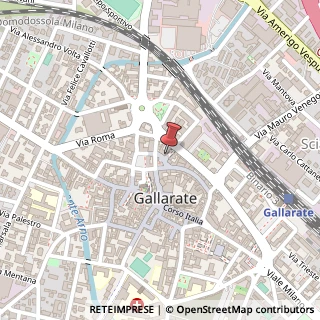 Mappa Piazza Filippo Guenzati, 2, 21013 Gallarate, Varese (Lombardia)