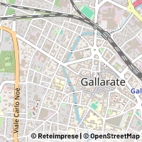 Mapa Gallarate