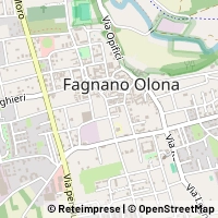 Mapa Fagnano Olona