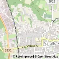 Hartă Varallo Pombia