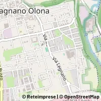 Kaart Fagnano Olona