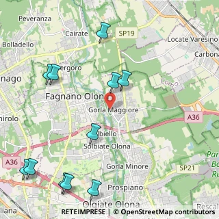 Mappa Via Canton Lombardo, 21050 Gorla Maggiore VA, Italia (2.77909)