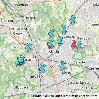 Mappa Corso Italia, 20821 Meda MB, Italia (2.00308)