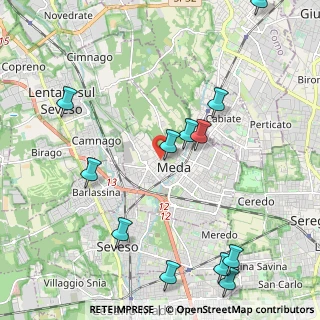 Mappa Corso Italia, 20821 Meda MB, Italia (2.55833)
