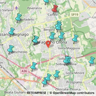 Mappa Via Monte Sabotino, 21054 Fagnano Olona VA, Italia (2.4675)