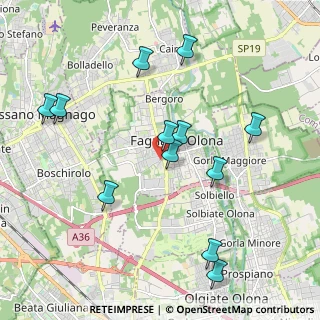 Mappa Via Monte Sabotino, 21054 Fagnano Olona VA, Italia (2.08583)