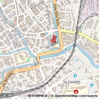 Mappa Via dei mille 1/a, 31020 Treviso, Treviso (Veneto)
