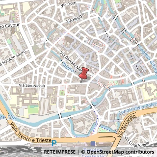 Mappa Via Armando Diaz,  20, 31100 Treviso, Treviso (Veneto)