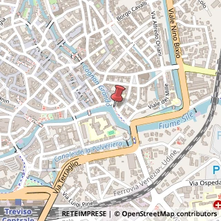 Mappa Piazza Giuseppe Garibaldi, 11, 31100 Treviso, Treviso (Veneto)