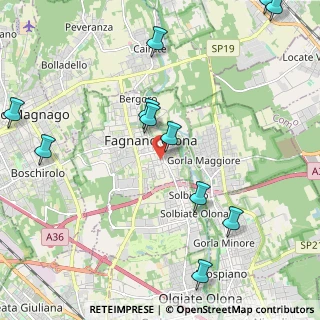 Mappa Via Zara, 21054 Fagnano Olona VA, Italia (2.68273)
