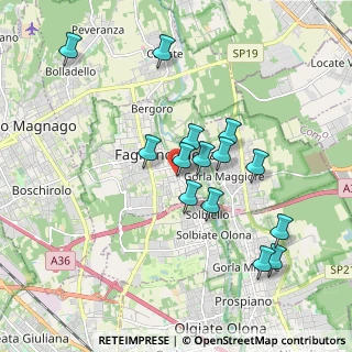 Mappa Via Zara, 21054 Fagnano Olona VA, Italia (1.73357)