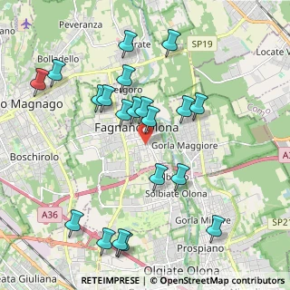 Mappa Via Zara, 21054 Fagnano Olona VA, Italia (2.1395)