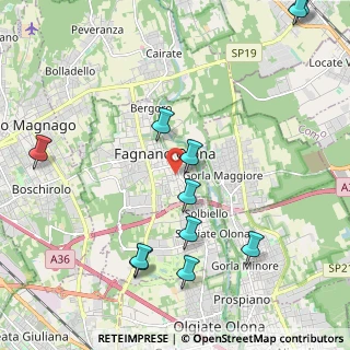 Mappa Via Zara, 21054 Fagnano Olona VA, Italia (2.53182)