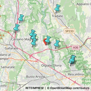 Mappa Via Zara, 21054 Fagnano Olona VA, Italia (4.18)