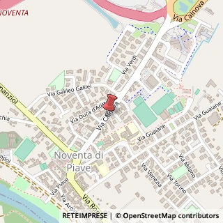 Mappa Via Calnova, 31, 30020 Noventa di Piave, Venezia (Veneto)