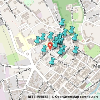 Mappa Via Cristoforo Colombo, 20821 Meda MB, Italia (0.142)