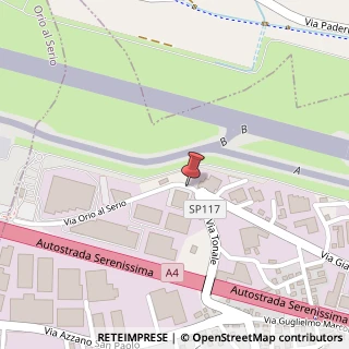 Mappa Via Orio al Serio, 1/A, 24050 Grassobbio, Bergamo (Lombardia)