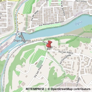 Mappa Via San Pietro, 44a, 25030 Paratico, Brescia (Lombardia)