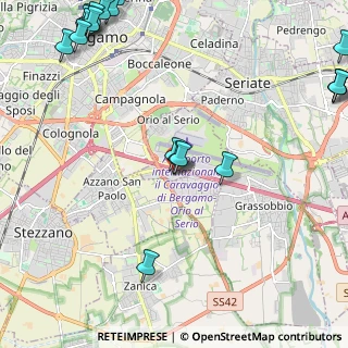 Mappa Centro Commerciale, 24050 Orio al Serio BG, Italia (3.24579)